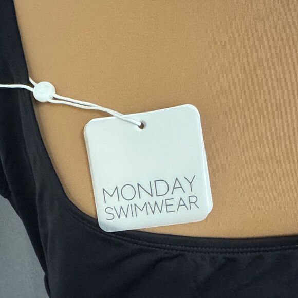 Monday Swimwear Classic Black One Piece - Picture 2 of 14